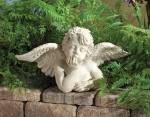 Dreaming Cherub Statue